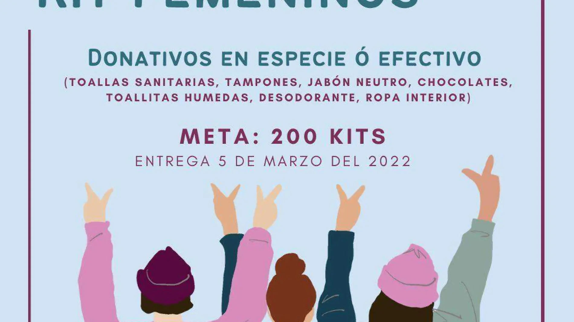 colesta de kits femeninos